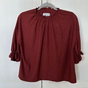 Madewell Swiss Dot Blouse